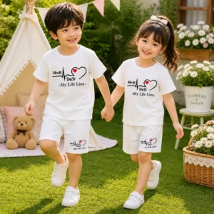 Mom-Dad My Life Line Co-Ord Set