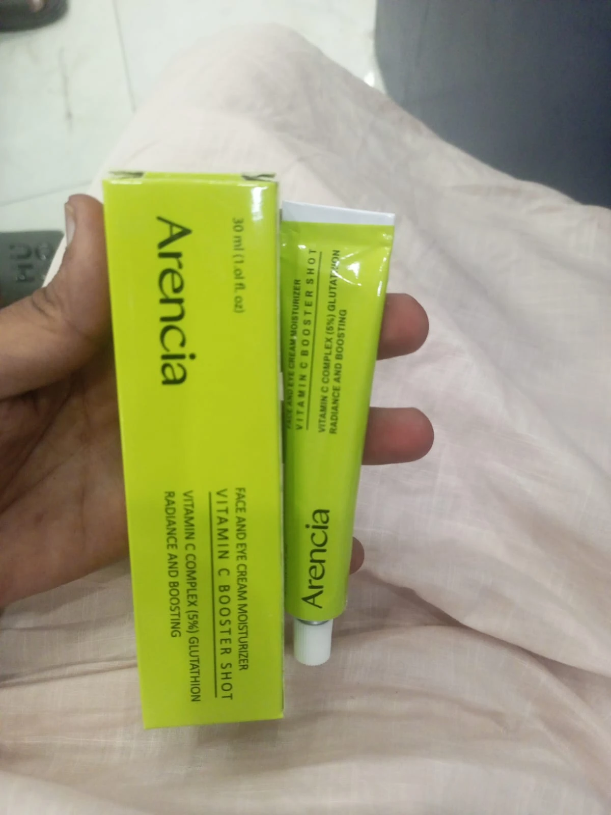 Arencia Vitamin C Booster Shot 30ml – Brightening Facial Serum & Skin Tone Corrector